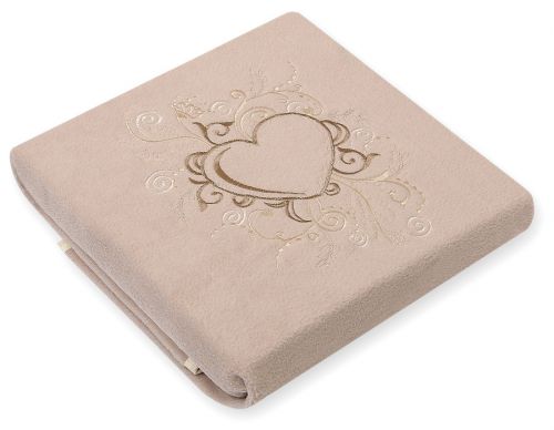 Polar fleece blanket for babies - Chic beige