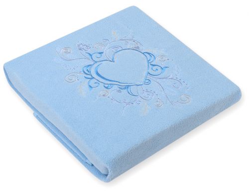 Polar fleece blanket for babies - Chic blue