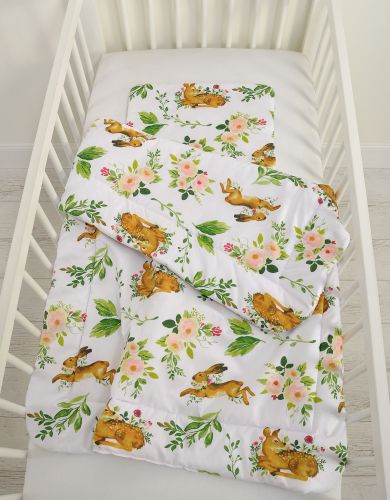 Bedding set 2-pcs with filling 135x100 cm - in the forest