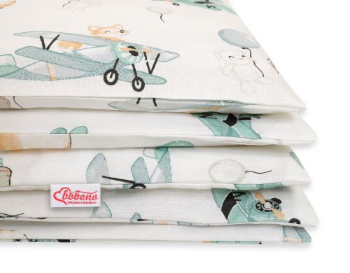 Bedding set 2-pcs with filling 120x90 cm - sky adventure