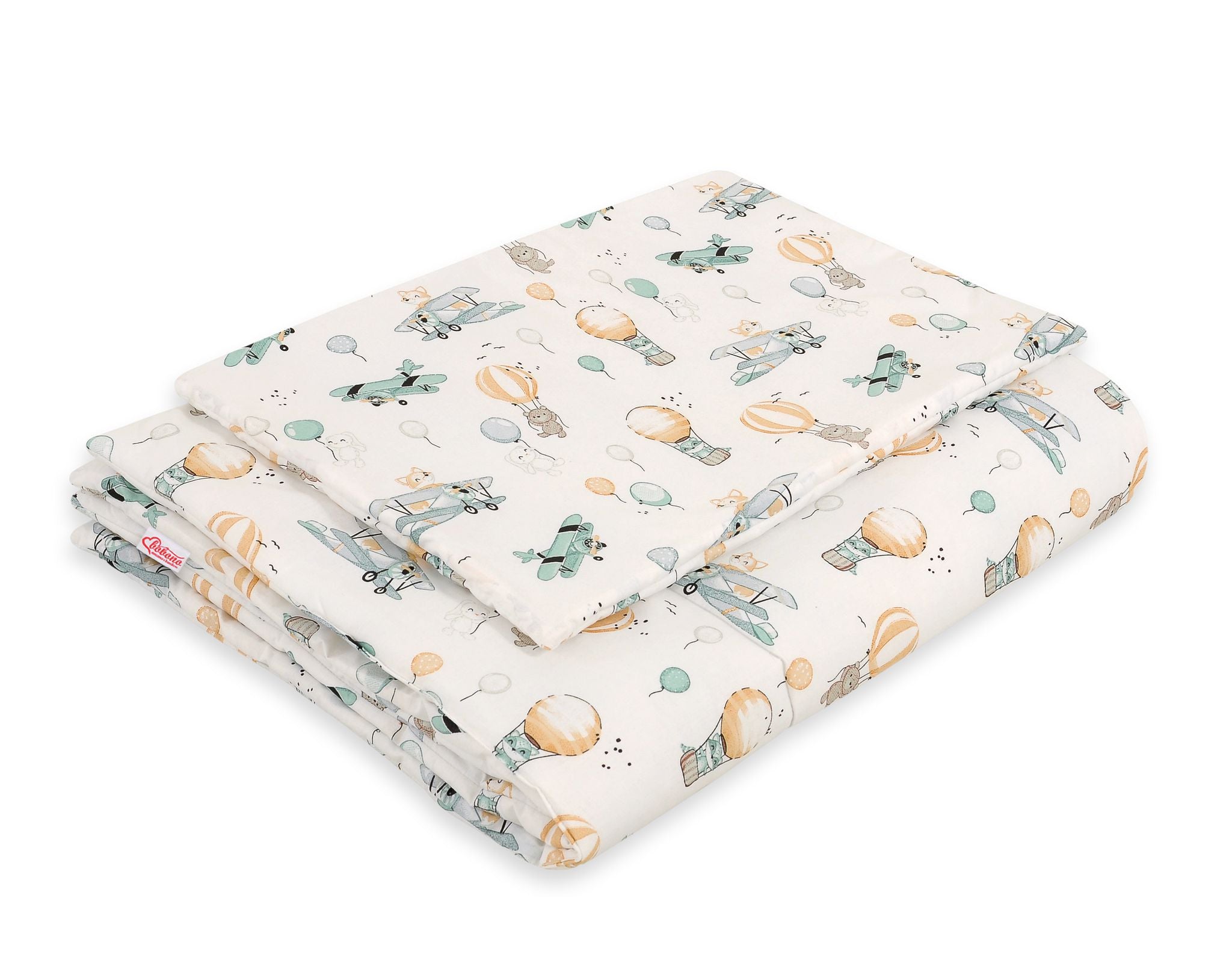 Bedding set 2-pcs with filling 135x100 cm - sky adventure