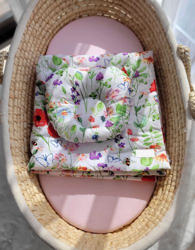 Duvet with pillow Teddy - 2pcs set - meadow