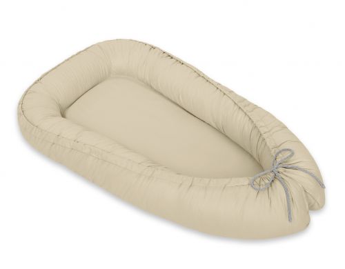 Baby nest double-sided Premium Cocoon for infants MY SWEET BABY- beige