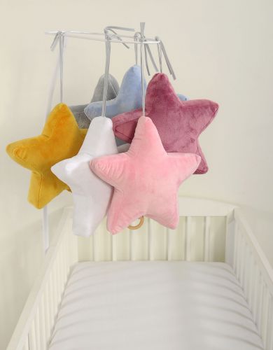 Baby music box star- honey yellow