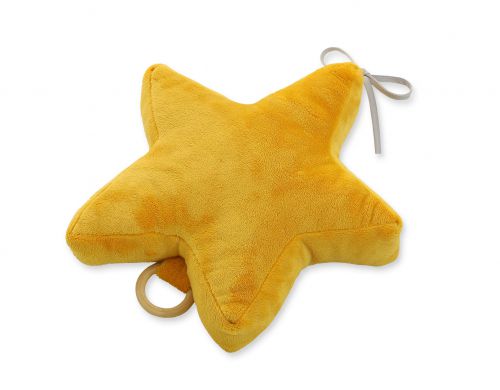 Baby music box star- honey yellow