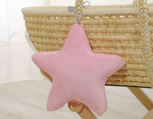 Baby music box star - pink