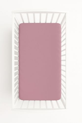 Sheet made of cotton 120x60cm - pastel violet