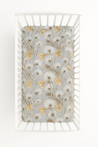 Sheet made of cotton 120x60cm - dandelines