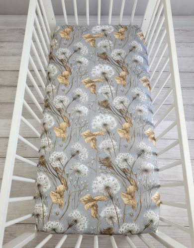 Sheet made of cotton 120x60cm - dandelines