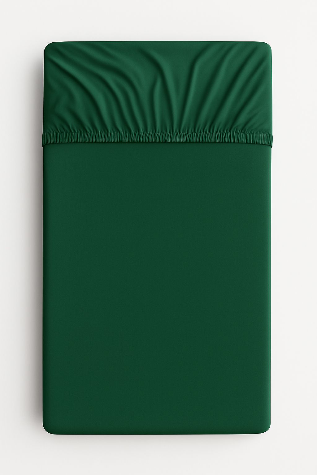 Sheet made of cotton 120x60cm - bottle green