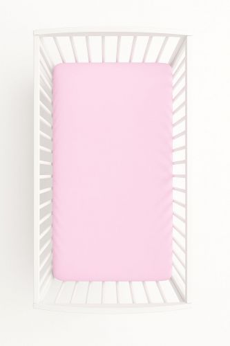 Sheet made of cotton 120x60cm - pink