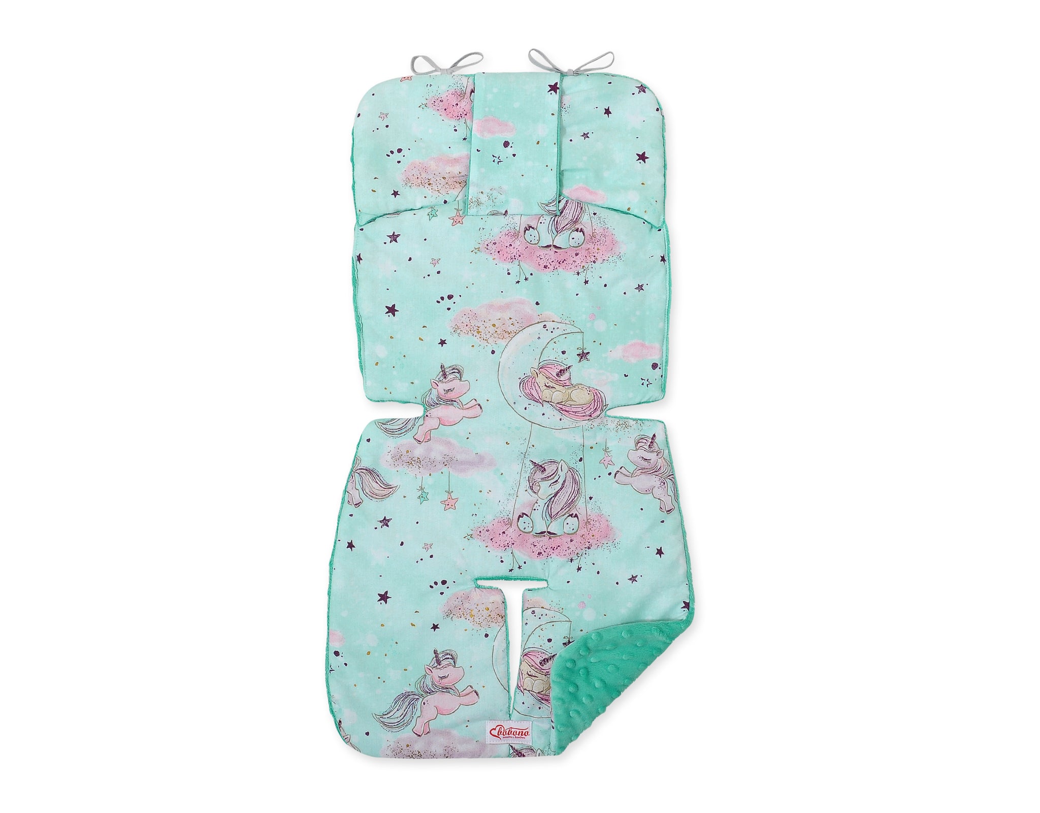 Double-sided cart insert BOBONO - unicorn mint