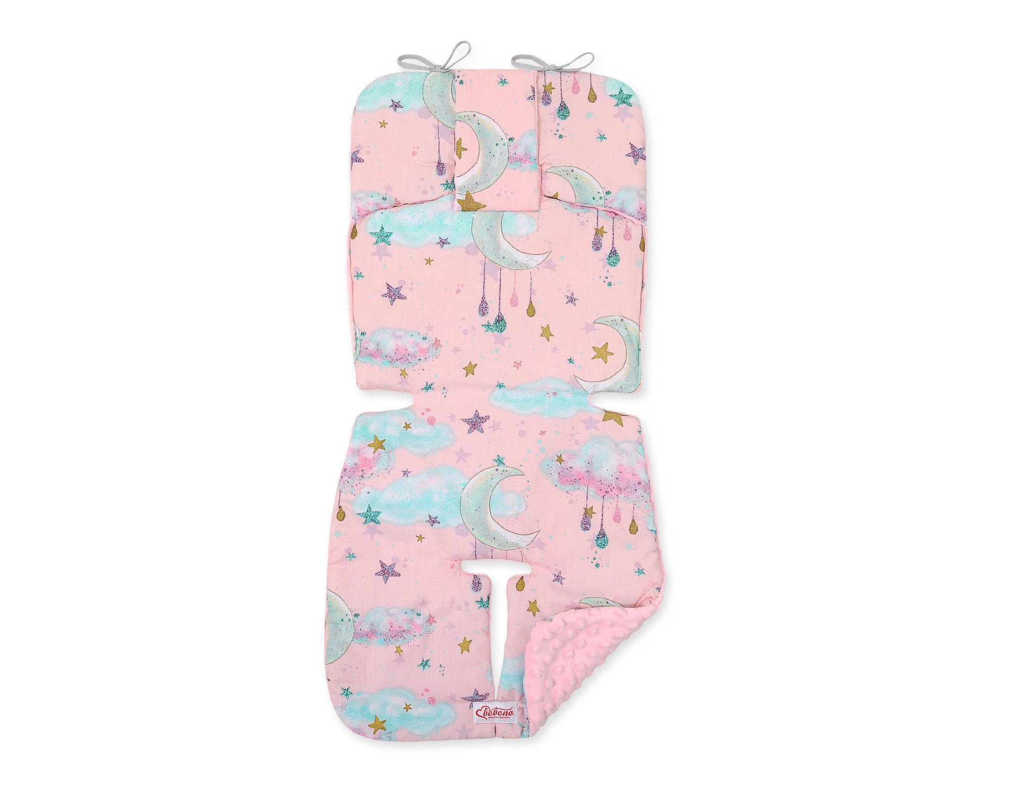 Double-sided cart insert BOBONO - moons pink