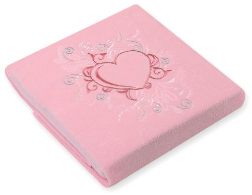 Polar fleece blanket for babies - Chic light pink