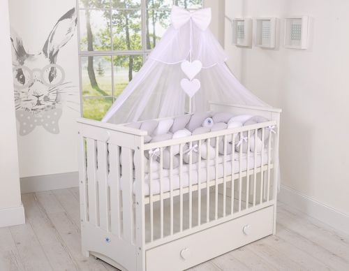 Knot bumper XXL- white-gray