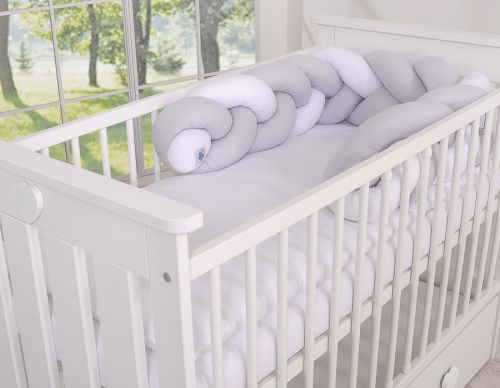 Knot bumper- white-gray