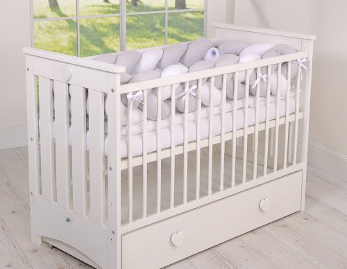 Knot bumper XXL- white-gray