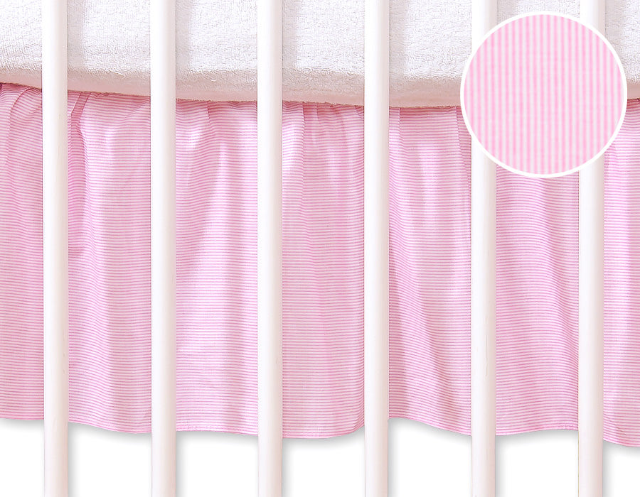 Dust Ruffle-Masking flounce 120x60cm- Little Prince/Princess gray