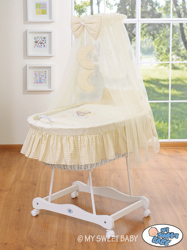 Wicker drape crib- Good night cream