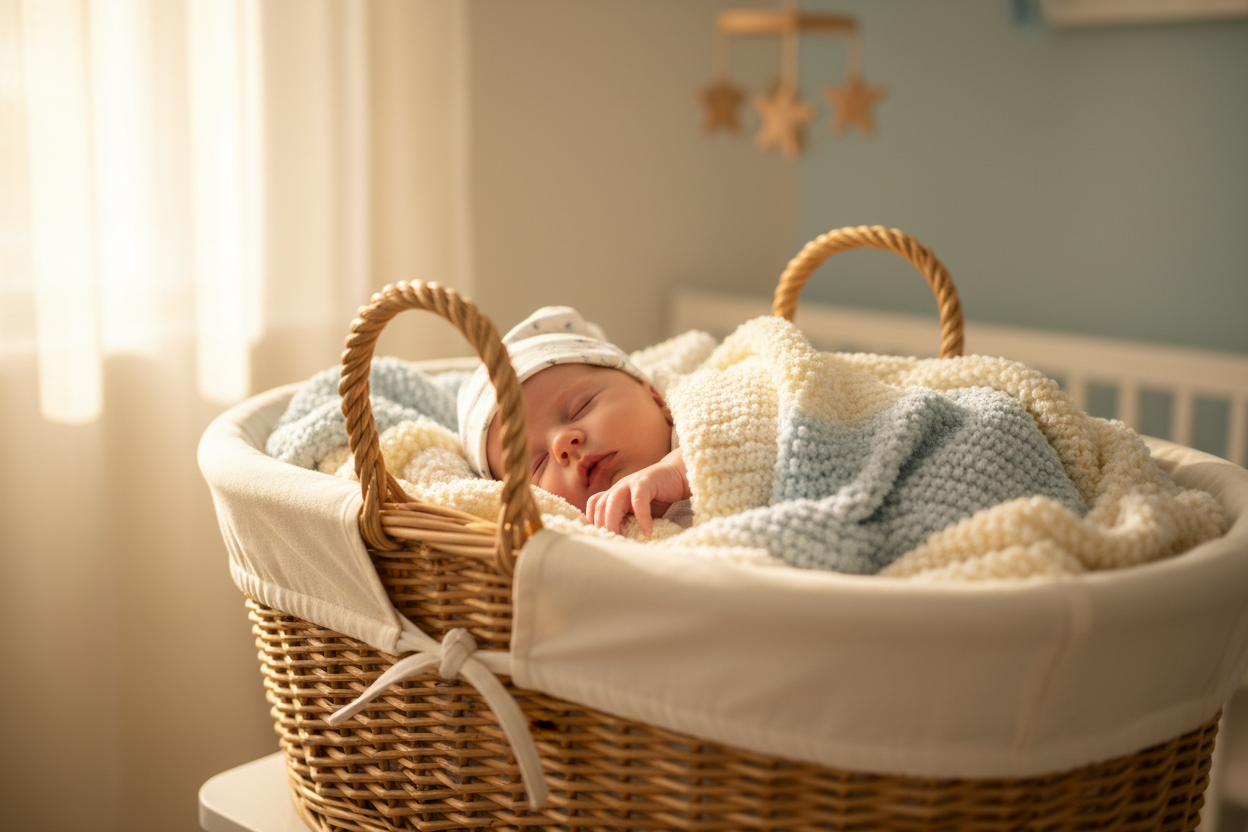 bebis sver gott i moses korg