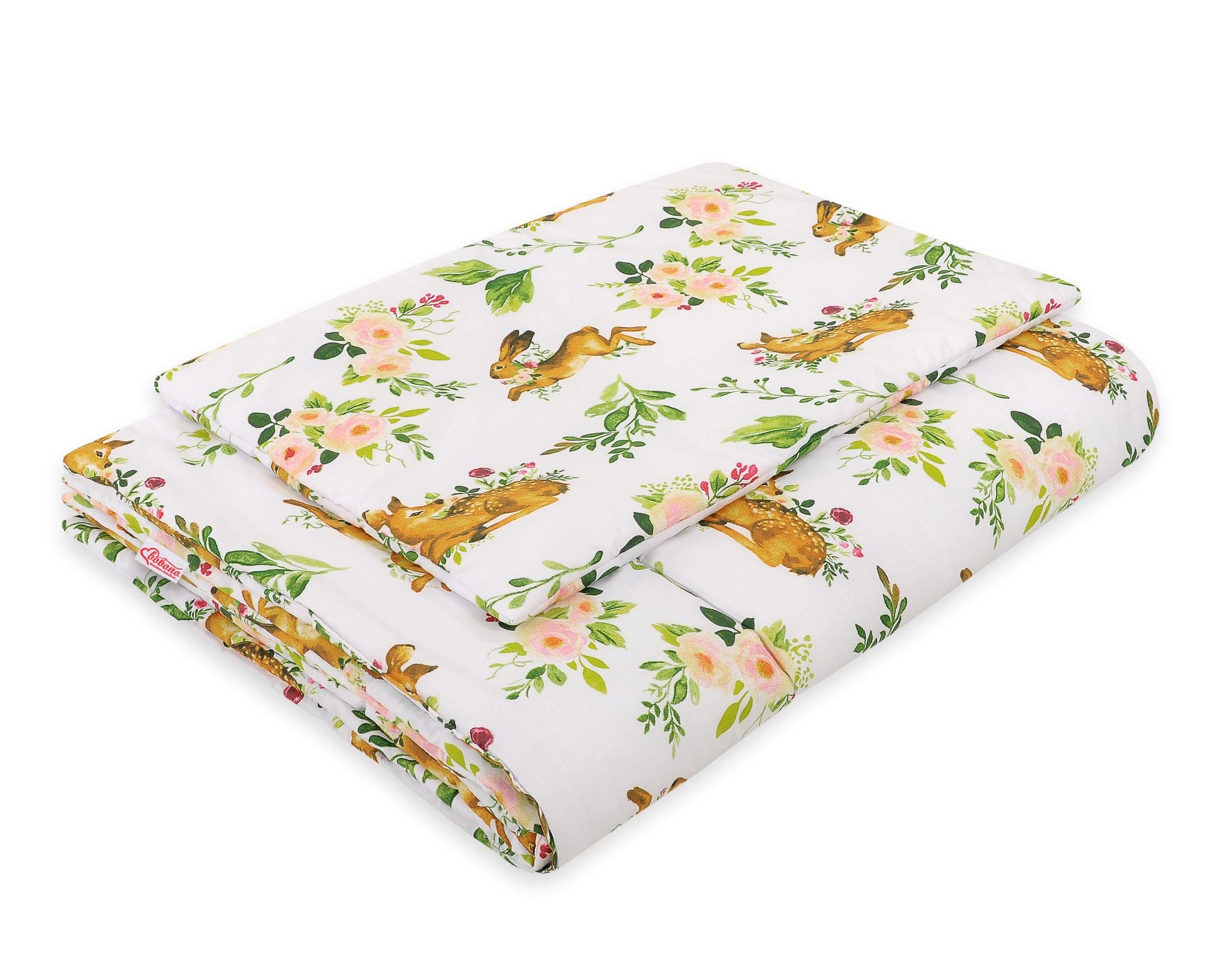 Bedding set 2-pcs with filling 135x100 cm - in the forest