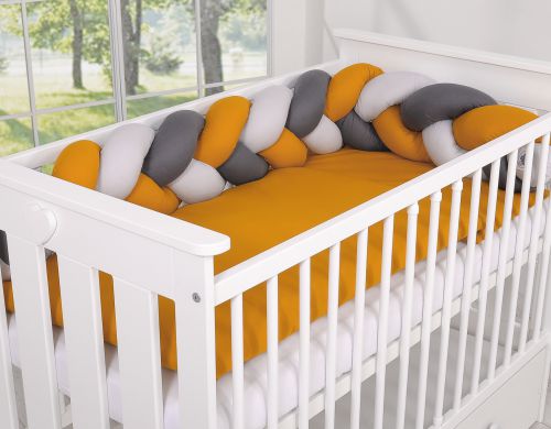 Knot bumper- gray-honey yellow-anthracite