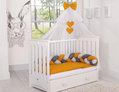 Knot bumper- gray-honey yellow-anthracite