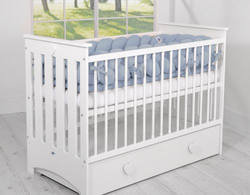 Knot bumper XXL- pastel blue