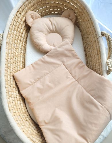 Duvet with pillow - 2pcs set - beige