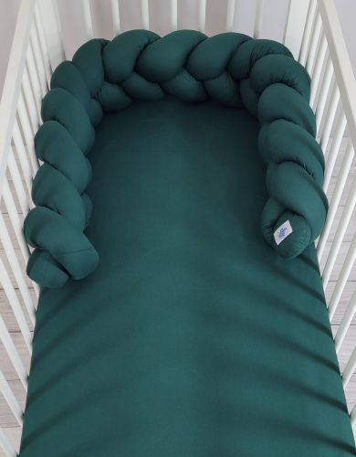 Knot bumper- bottle green