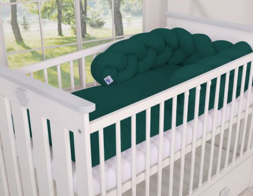 Knot bumper- bottle green