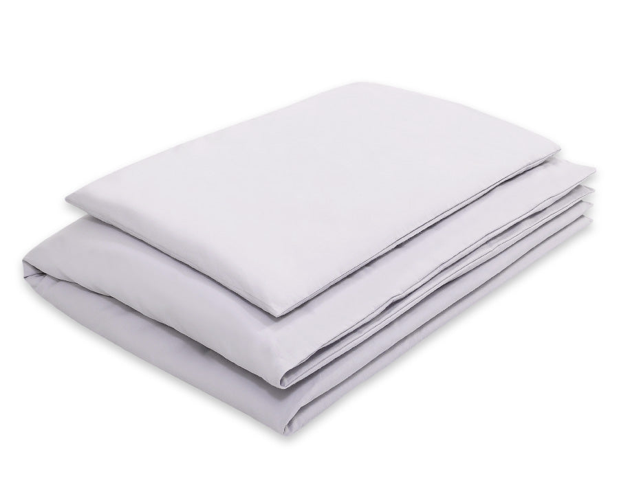 Bedding set 2-pcs 120x90 - Hanging Hearts grey