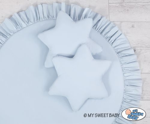 2pcs pillow set - blue