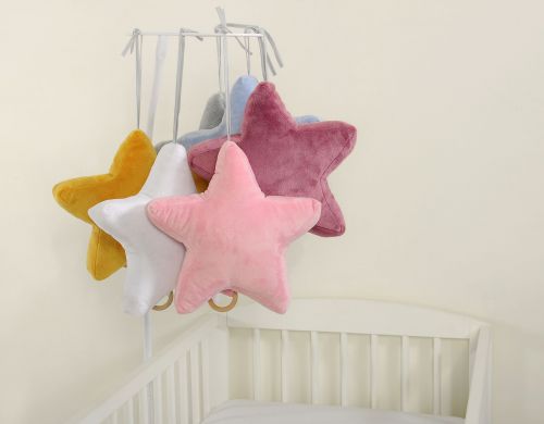 Baby music box star- honey yellow