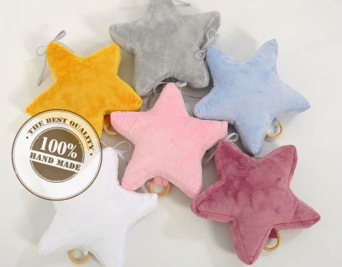 Baby music box star - pastel violet