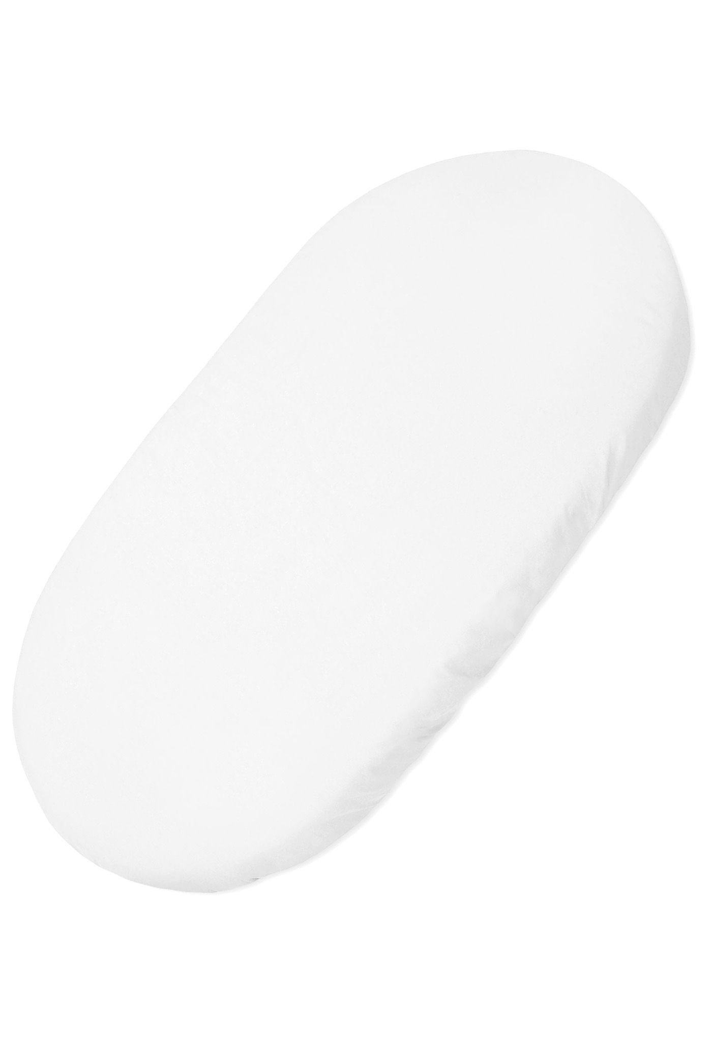 Sheet made of cotton for moses basket mattress 75x35 cm - white