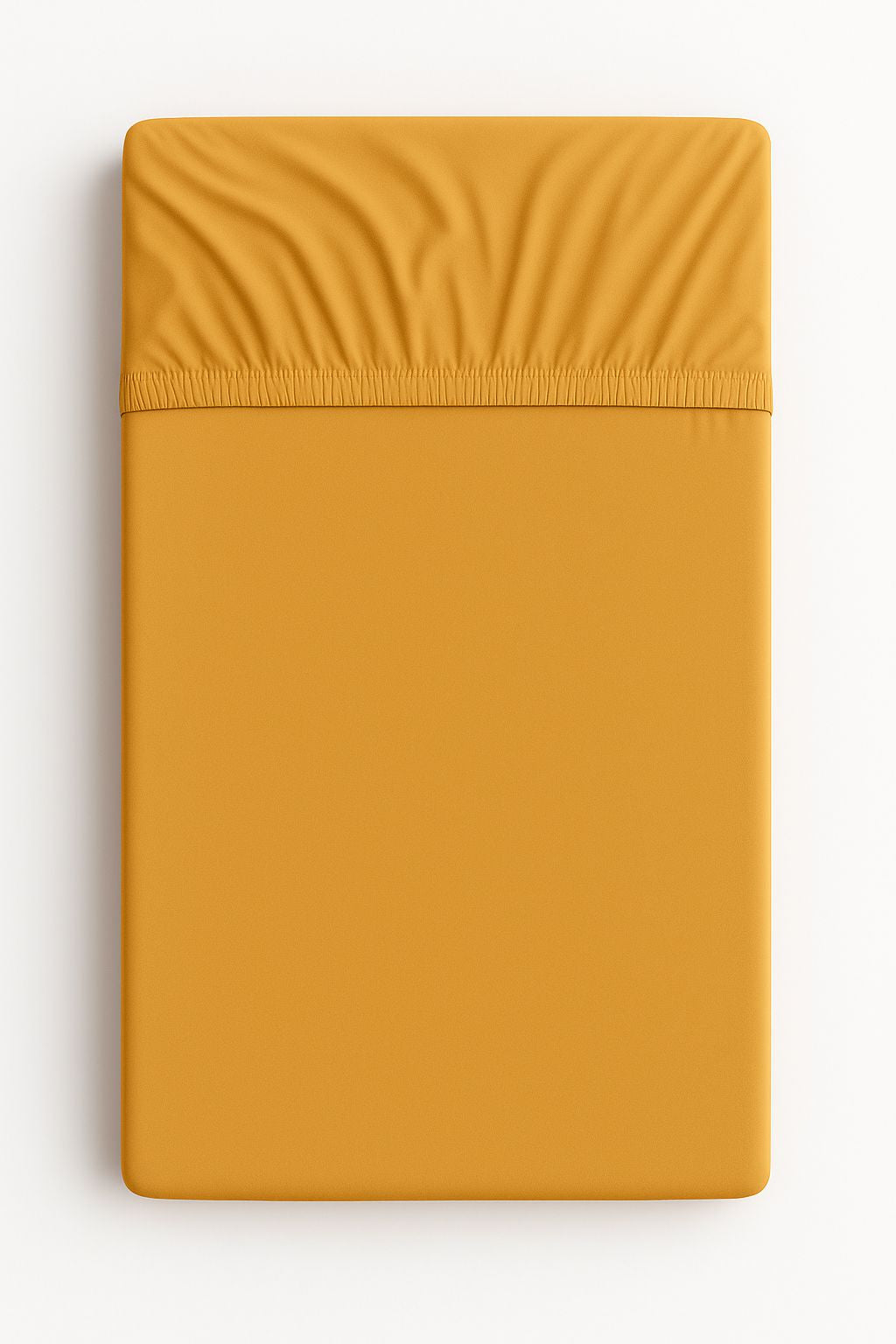 Sheet made of cotton 120x60cm - honey yellow