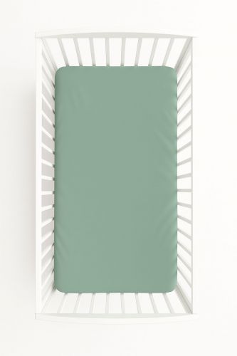 Sheet made of cotton 120x60cm - pastel green