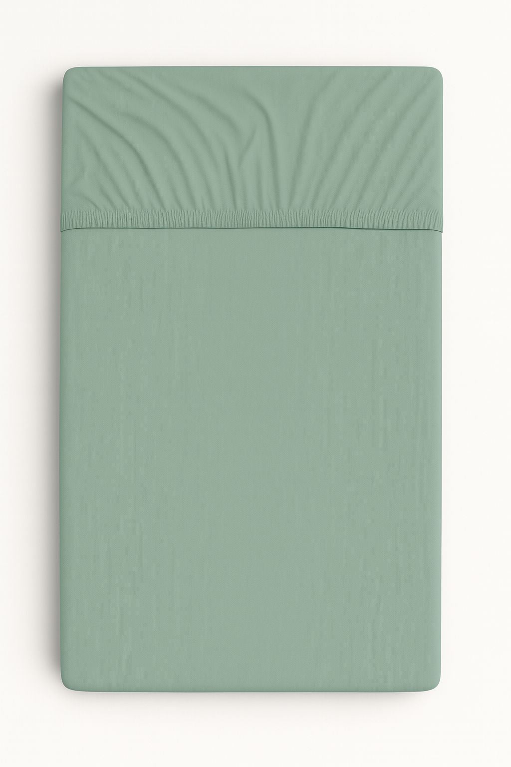 Sheet made of cotton 120x60cm - pastel green